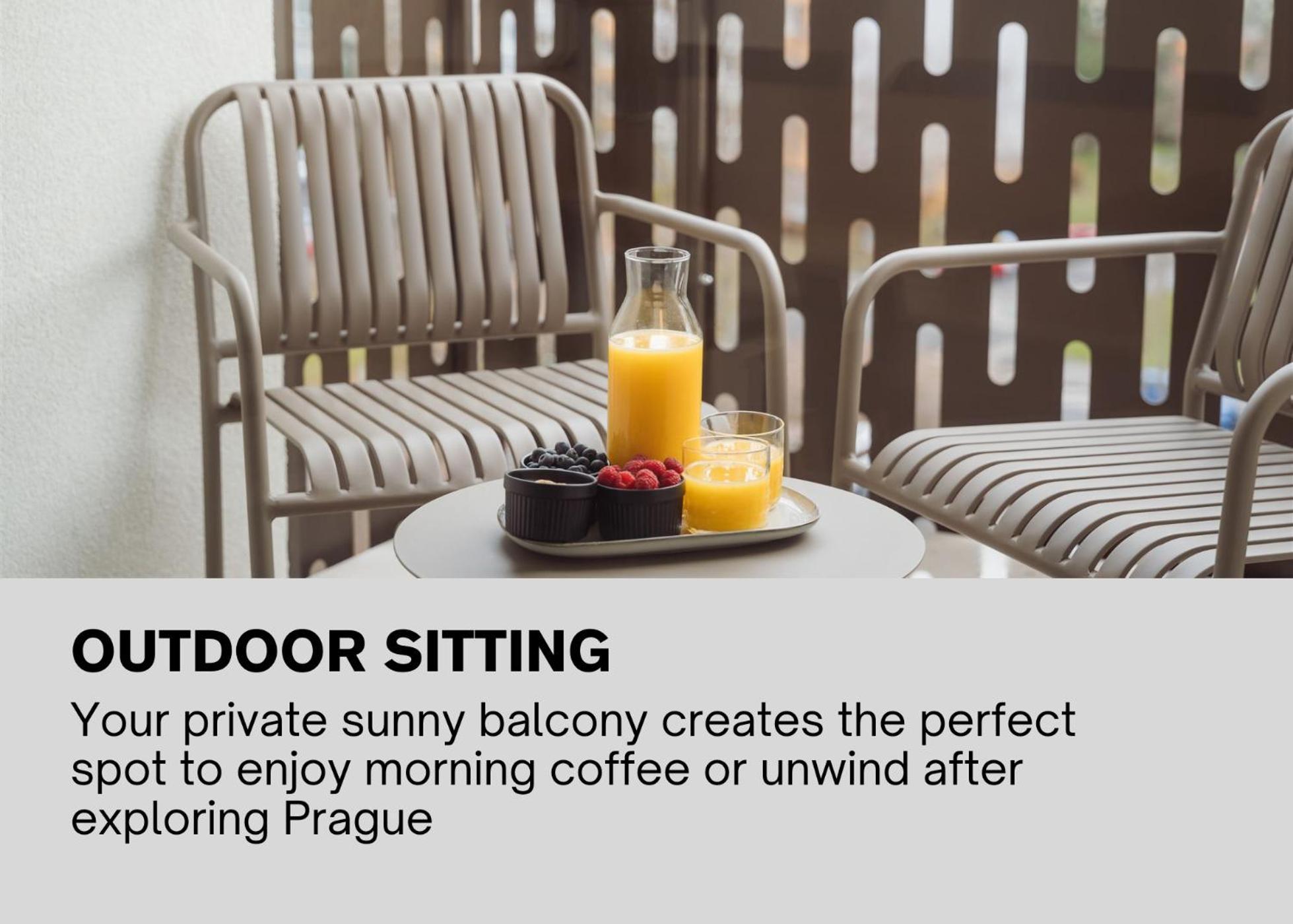 Luxury Sunny Home - Garage Parking, Metro, Balcony, Ps5 With Games Prague Extérieur photo